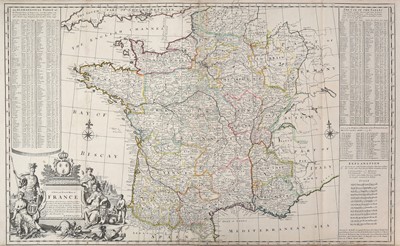 Lot 293 - France.- Jaillot (Alexis-Hubert) Plan de la...