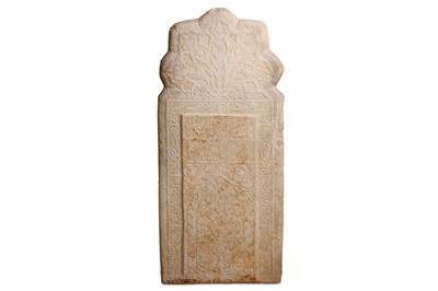 Lot 351 - AN INDIAN TOMBSTONE India, 19th century  Of...