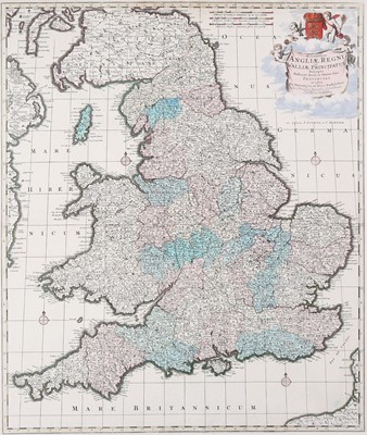 Lot 291 - Drayton (Michael) Hartfordshyre, engraved map,...