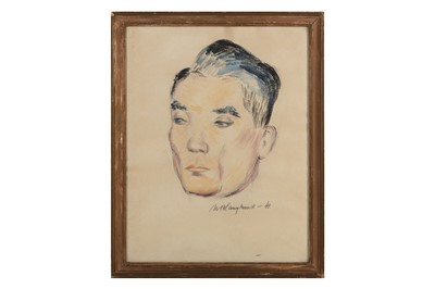 Lot 323 - N BLAUGRUND (FINNISH 20TH CENTURY) Head ...