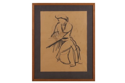 Lot 321 - SAM VANNI (FINNISH 1908-1992) Study of a...