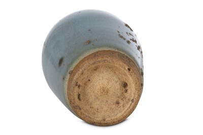 Lot 394 - A CHINESE MINIATURE JUN YAO VASE. Yuan Dynasty...