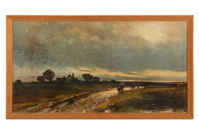 Lot 848 - Henry Valter "Crossing the Common Sunset after...