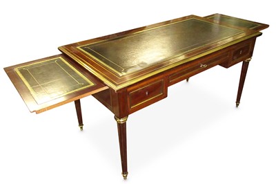 Lot 774 - A French Empire style mahogany and brass...