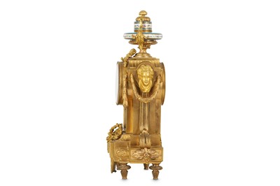 Lot 27 - A LATE 19TH CENTURY FRENCH GILT BRONZE AND...