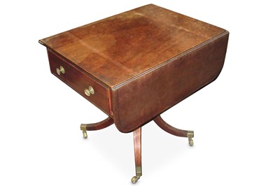 Lot 780 - An Irish Regency mahogany Pembroke table, with...