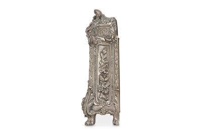 Lot 36 - A LATE 19TH CENTURY VIENNESE SILVERED METAL...