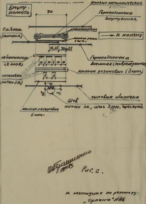 Lot 276 - Space Interest.- Salyut-7 Manuscript notes by...