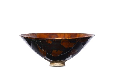 Lot 85 - A CHINESE RUSSET-SPLASHED CONICAL BOWL. Song...