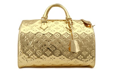 Lot 59 - Louis Vuitton Limited Edition Gold Speedy...