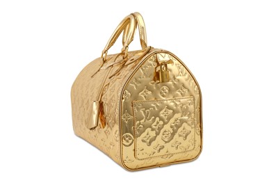 Lot 59 - Louis Vuitton Limited Edition Gold Speedy...