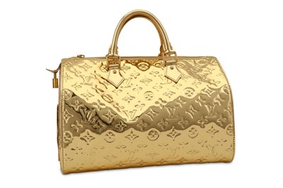 Lot 59 - Louis Vuitton Limited Edition Gold Speedy...