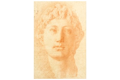 Lot 52 - ITALIAN SCHOOL, CIRCA 1600 Head of a young man...