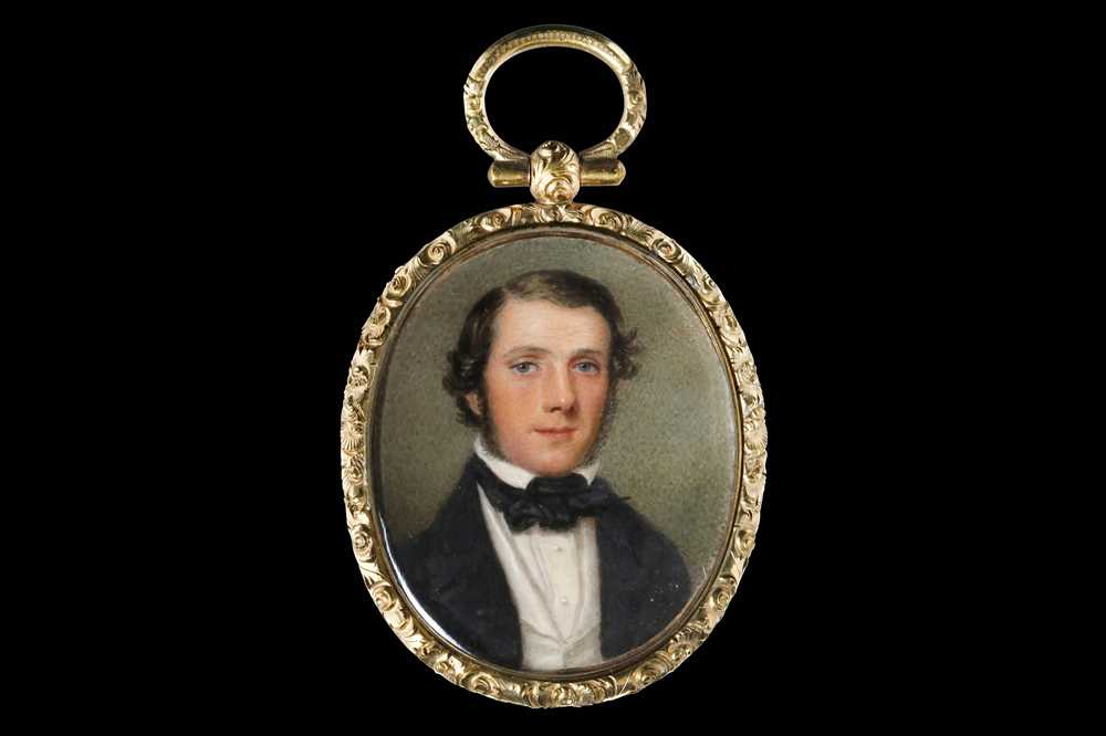 Lot 70 - ENGLISH SCHOOL (CIRCA 1850) Portrait miniature...