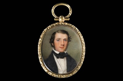 Lot 70 - ENGLISH SCHOOL (CIRCA 1850) Portrait miniature...