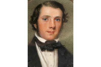 Lot 70 - ENGLISH SCHOOL (CIRCA 1850) Portrait miniature...