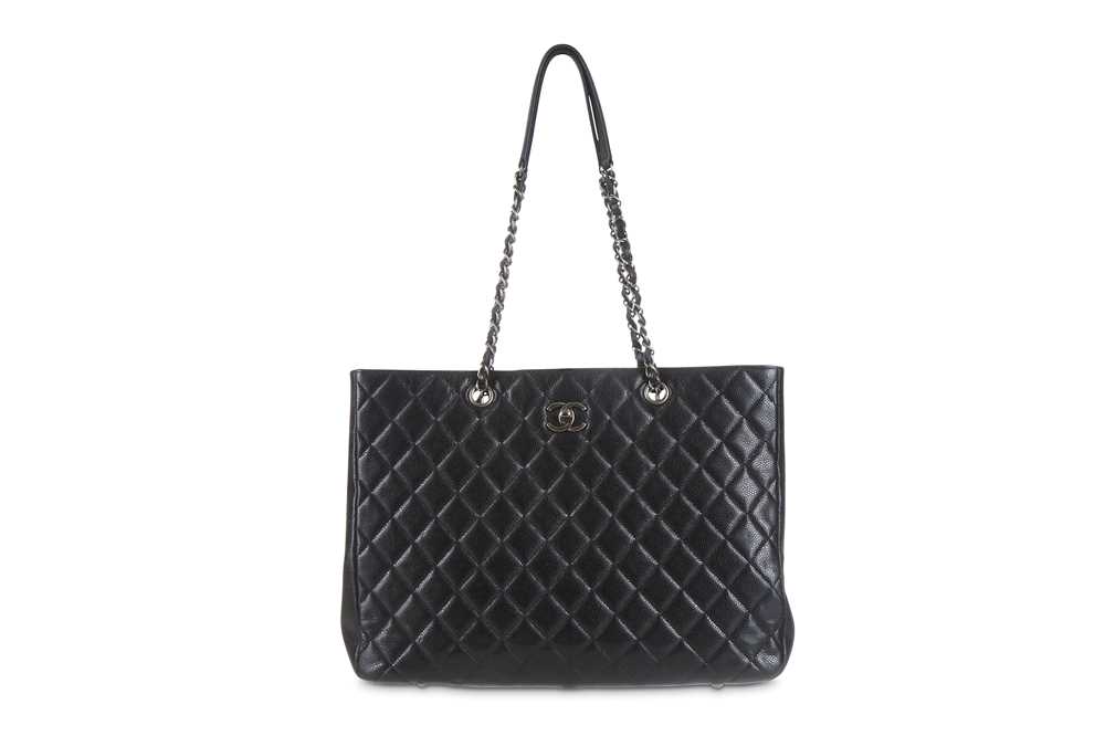 Lot 33 - Chanel Black Large Classic Shopping Tote, c.