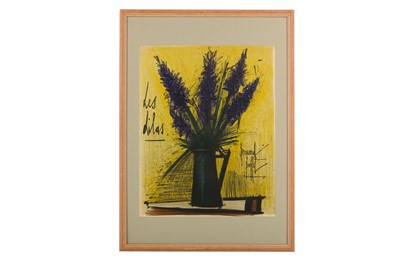 Lot 220 - BERNARD BUFFET (FRENCH 1928-1999) Les Lilas...