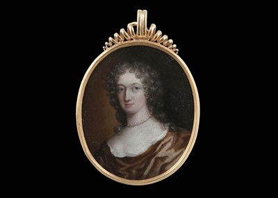 Lot 3 - ENGLISH SCHOOL (CIRCA 1660) Portrait miniature...