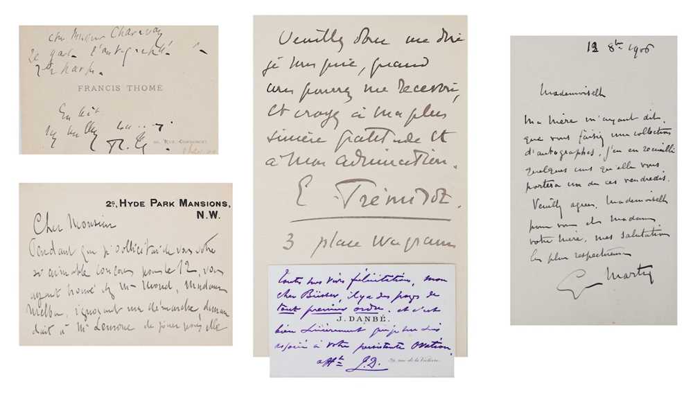 Lot 146 - English, French and Italian Composers.- A...