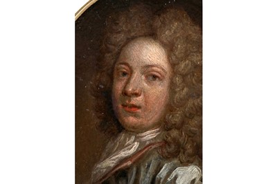 Lot 8 - ENGLISH SCHOOL (CIRCA 1705) Portrait miniature...