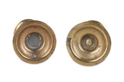 Lot 220 - A SMALL PAIR OF LATE GOTHIC 16TH CENTURY...