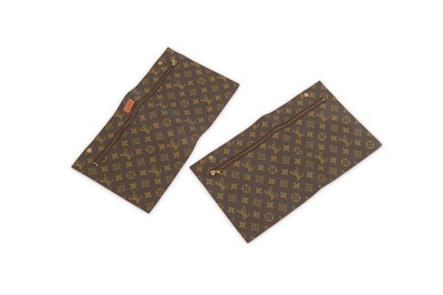 Lot 421 - Two Louis Vuitton Monogram Zipped Pouches,...