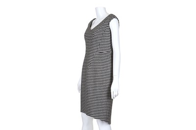 Lot 166 - Christian Dior Monochrome Houndstooth Dress,...