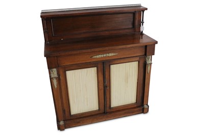 Lot 811 - A 19th Century chiffonier with simulated...