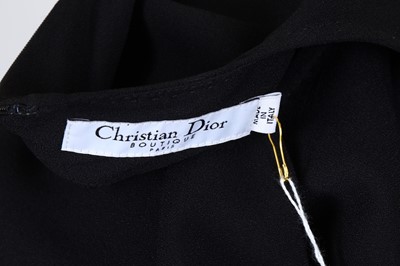 Lot 165 - Christian Dior Black Dress, sleeveless design...