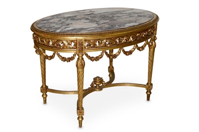 Lot 786 - A 19th Century French style gilt wood and...