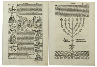 Lot 252 - Holy Land.- Schedel (Hartmann) Das Buch der...