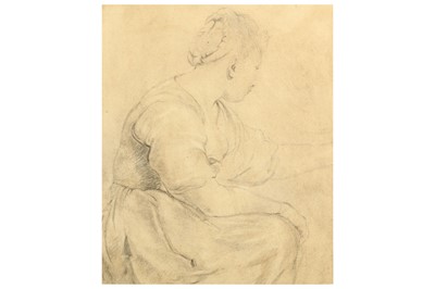 Lot 51 - AFTER SIR PETER PAUL RUBENS Seated young woman...