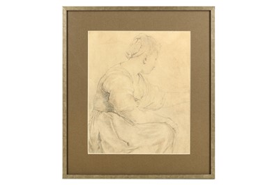 Lot 51 - AFTER SIR PETER PAUL RUBENS Seated young woman...