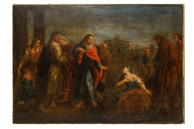 Lot 86 - AFTER SEBASTIANO RICCI Christ and the Canaaite...