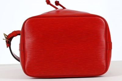 Sold at Auction: Louis Vuitton, LOUIS VUITTON 'NOE GM' RED EPI
