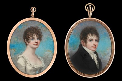 Lot 32 - ADAM BUCK (IRISH 1759-1833) A pair of portrait...