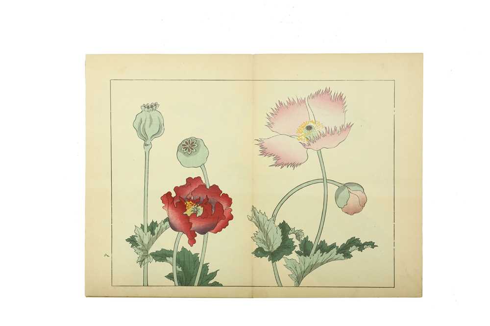 Lot 140 - THREE ILLUSTRATED BOOKS. From the Japanese...