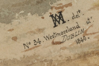 Lot 89 - MICHAEL ANGELO HAYES (BRITISH 1820-1877)...