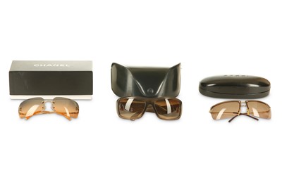 Lot 528 - Three Pairs of Designer Sunglasses, to include...