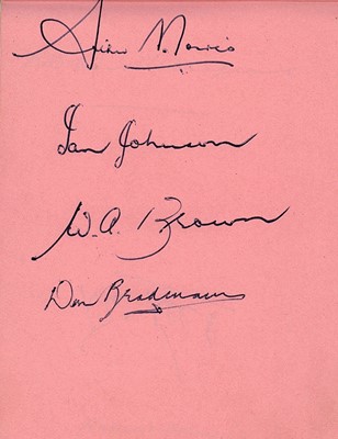 Lot 24 - Autograph Album.- Incl. Charlie Chaplin...