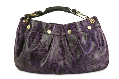 Lot 436 - Mulberry Grape Leopard Print Mitzy Bag, purple...