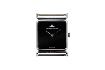 Lot 41 - JAEGER LECOULTRE AN 18K WHITE GOLD MANUAL...