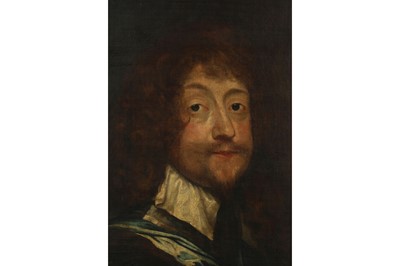 Lot 7 - FOLLOWER OF SIR ANTHONY VAN DYCK  Portrait of...