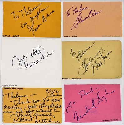 Lot 43 - Autograph Collection.- Modern Hollywood A...