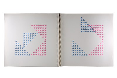 Lot 107 - Concrete Poetry.- Mon (Franz) Ainmal Nur das...