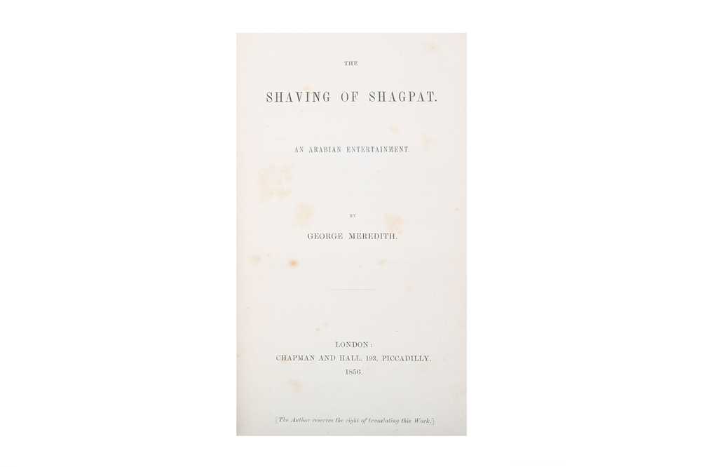 Lot 121 - Meredith (George) The Shaving of Shagpat, an...