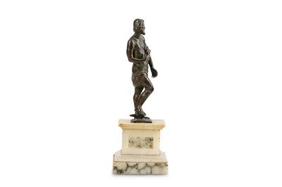 Lot 135 - A 17TH CENTURY VENETIAN BRONZE STATUETTE OF...