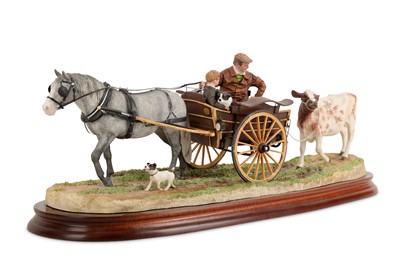 Lot 343 - A Border Fine Arts model 'Bought at Market' no....