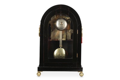 Lot 82 - A FINE REGENCY EBONISED, INLAID AND BRONZE...